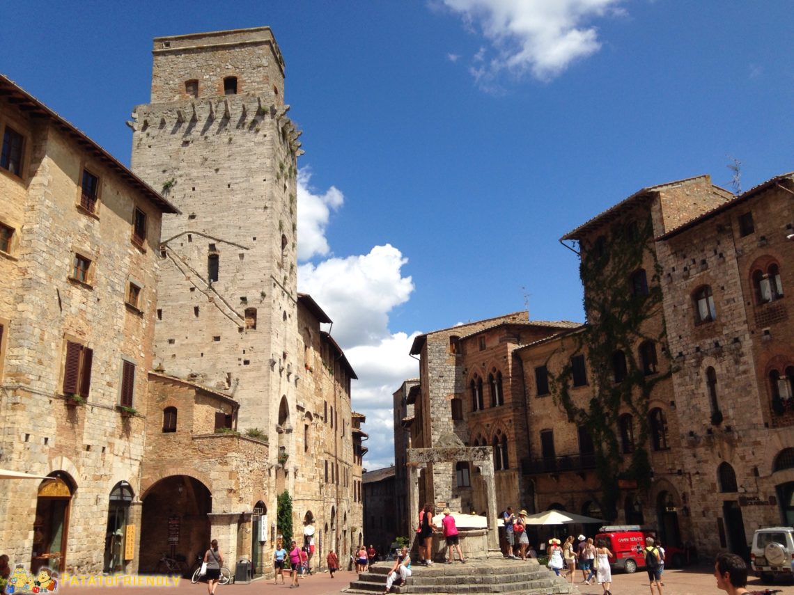 Visitare San Gimignano con i bambini Patatofriendly